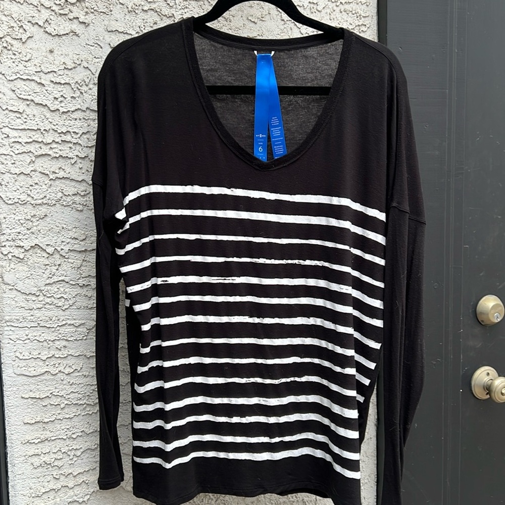 Kit and Ace long sleeve T-shirt, size 6, oversized